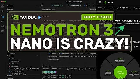 NVIDIA Nemotron 3 Nano 30B (A3B): This SMALL & OPEN Model is SO GOOD!