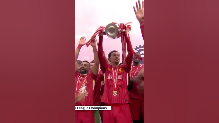 A LONG-AWAITED TROPHY LIFT FOR LIVERPOOL 🏆