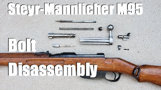 Steyr-Mannlicher M95 Bolt Disassembly