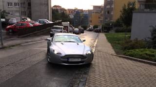 Aston Martin V8 Vantage HARD acceleration