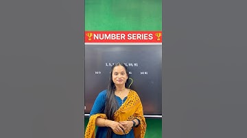 NUMBER SERIES | #cafoundation #reasoningtricks #cseet #commerceshorts #numberseries #reasoning
