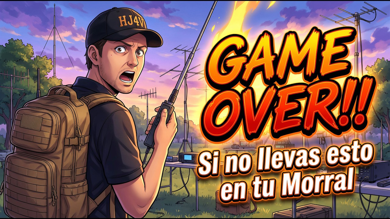 Manpack lo que no te puede faltar para activaciones POTA SOTA