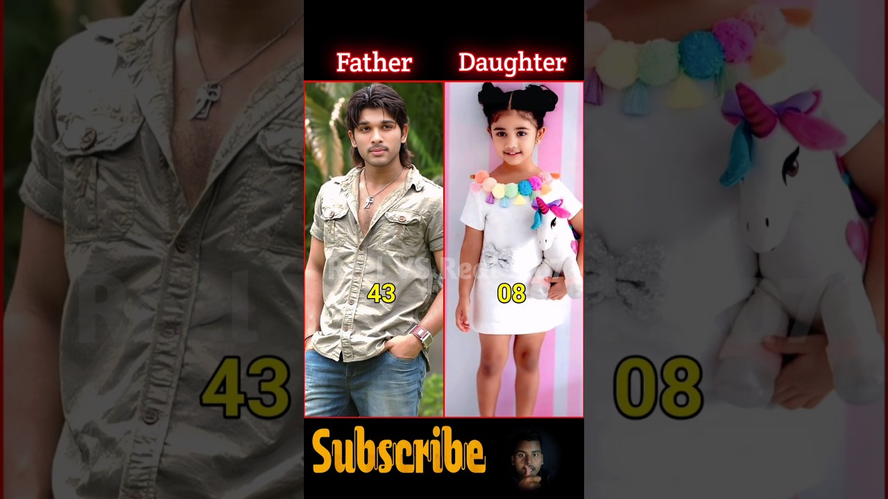 South actor father 😘 daughter age✨💗(Part-37) 