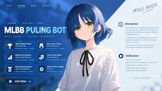 MLBB PULING BOT| AUTO MACK DAMAGE CONFIG| DRONE VIEW| MIKU MODX 