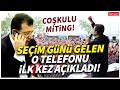 Ekrem İmamoğlu seçim günü gelen o telefonu ilk kez açıkladı! Erdoğan&#39;ı kıskandıracak miting!