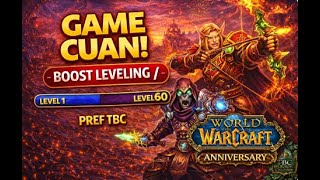 BOOST LEVELING WOW ANNIVERSARRY - PREF TBC - New Year 2026 #reiwowclassictbc #reiwct