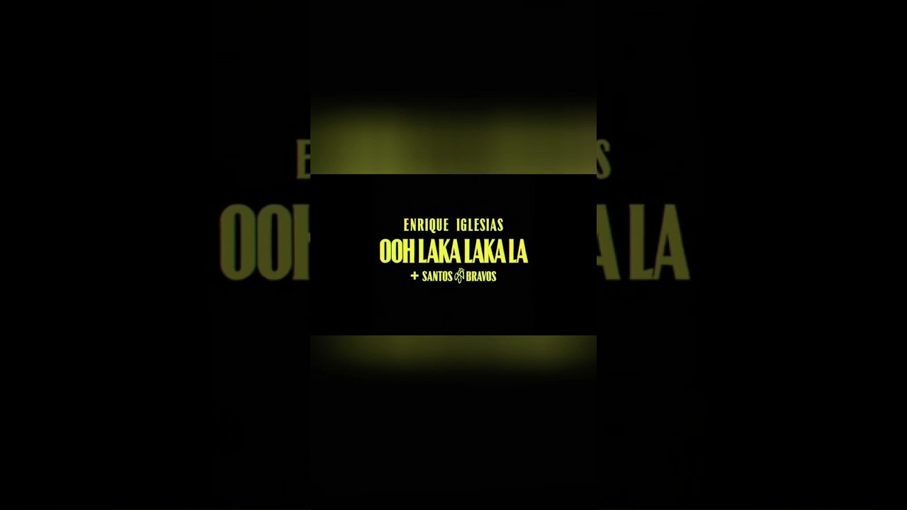 OOH LAKA LAKA LA - Pre-save!! https://ffm.to/oohlakalakala October 9 #ENRIQUExSTBV @Santos_Bravos