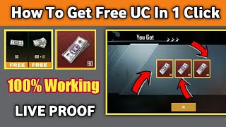 How To Get Free UC in 1 Click ! Get Free UC in Free Crate ! How To Get Free UC In Pubg Mobile 2020 screenshot 1
