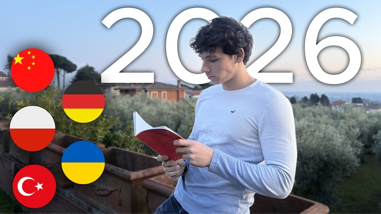 Мои нереалистичные языковые цели на 2026 год