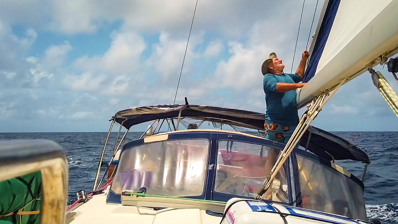 Remonter le vent en voilier vers Klein Curaçao (Caraïbes) | voilier Silkap