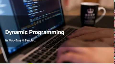 Introduction to Dynamic Programming  - 1