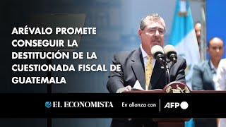 Arévalo promete conseguir la destitución de la cuestionada fiscal de Guatemala