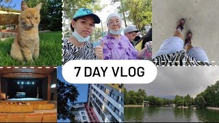 7 DAY VLOG: зоопарк, театр, плавание, летняя школа, НИШ, парк и многое другое||with Amina Buribayeva