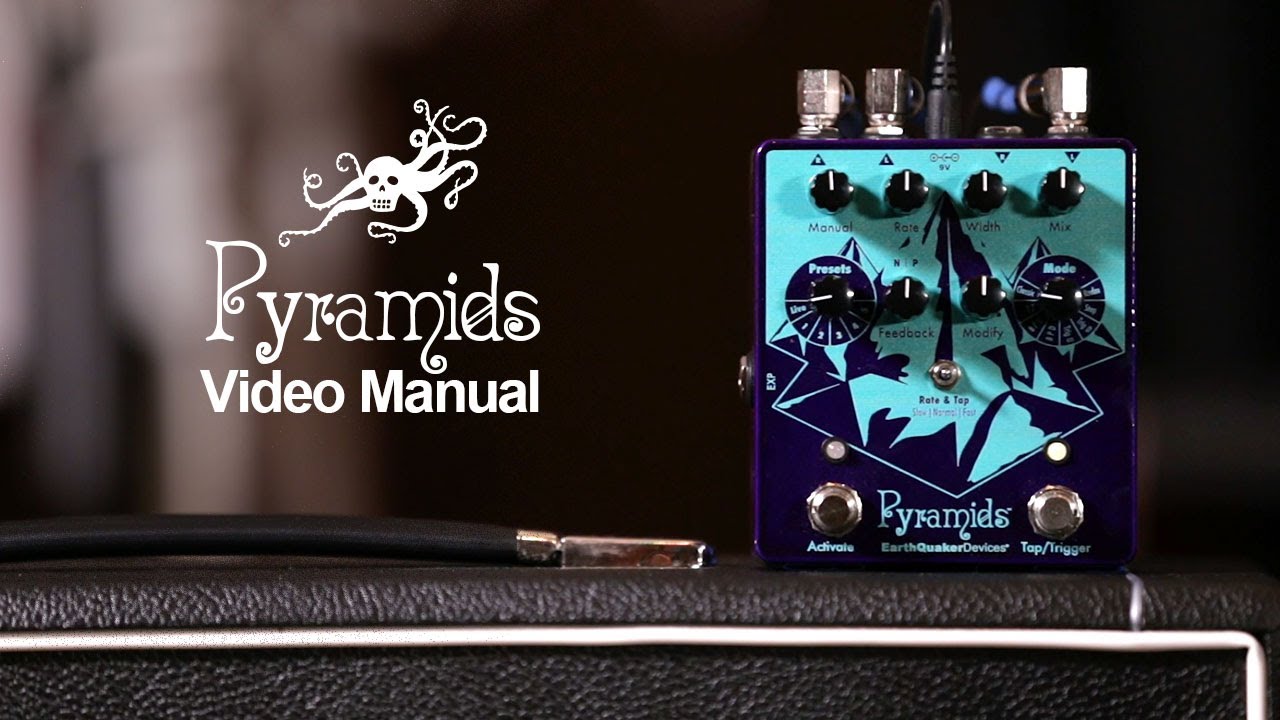 新品 EarthQuaker Devices Pyramids Stereo Earthquaker Devices Pyramids Stereo Flanger, Purple Sparkle