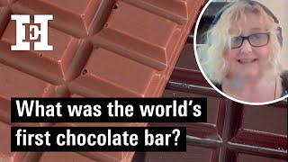 What was the world's first chocolate bar?
