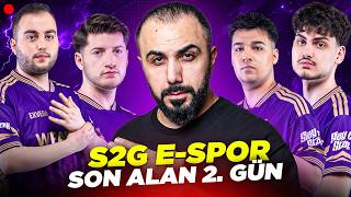 🔴 S2G E-SPOR SON ALAN 2. GÜN MAÇLARINI İZLİYORUZ! - PUBG Mobile