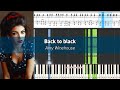 Apprendre à jouer "Back to Black" d'Amy Winehouse au piano - Tutoriel niveau intermédiaire
