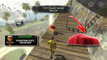 ALL NEW GIFT LOCATIONS ON TROPIC MAP 11/11 FOUND!! CAR PARKING MULTIPLAYER