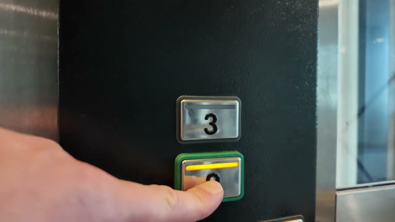 Czech Republic, Prague International Airport, Schindler elevator