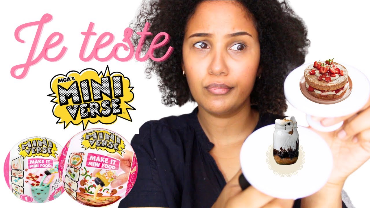 Je Teste les MINIVERSE Make it mini food !⎪Ça vaut quoi? 