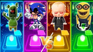 Gummy Bear Exe 🆚 Sonic Exe 🆚 Boss Baby Exe 🆚 Minions Exe 🎶 Who is it?