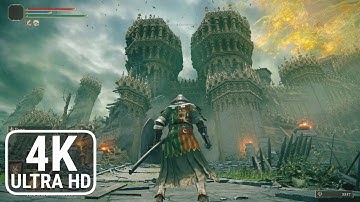 ►Giant Skeleton Boss Fight Scene From Elden Ring | Gameplay 4K60FPS