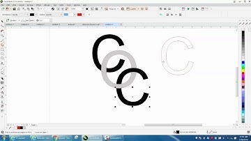 Corel Draw Tips & Tricks Intermingle a letter in your Text Part 3