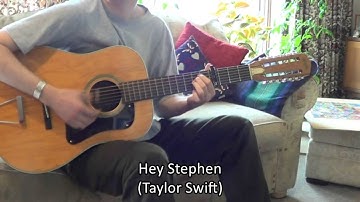 Playing on the 12-string guitar with 6 strings