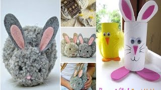 Top 5 Diy Spring And Easter Craft How To Easter Egg Deocr Paper Bunny Easter Home Decor 2020