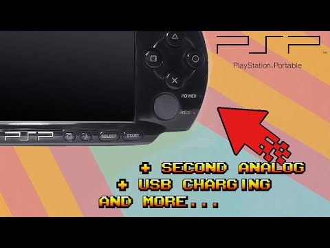 Видео: Второй аналоговый стик в PSP // Рома Сетов