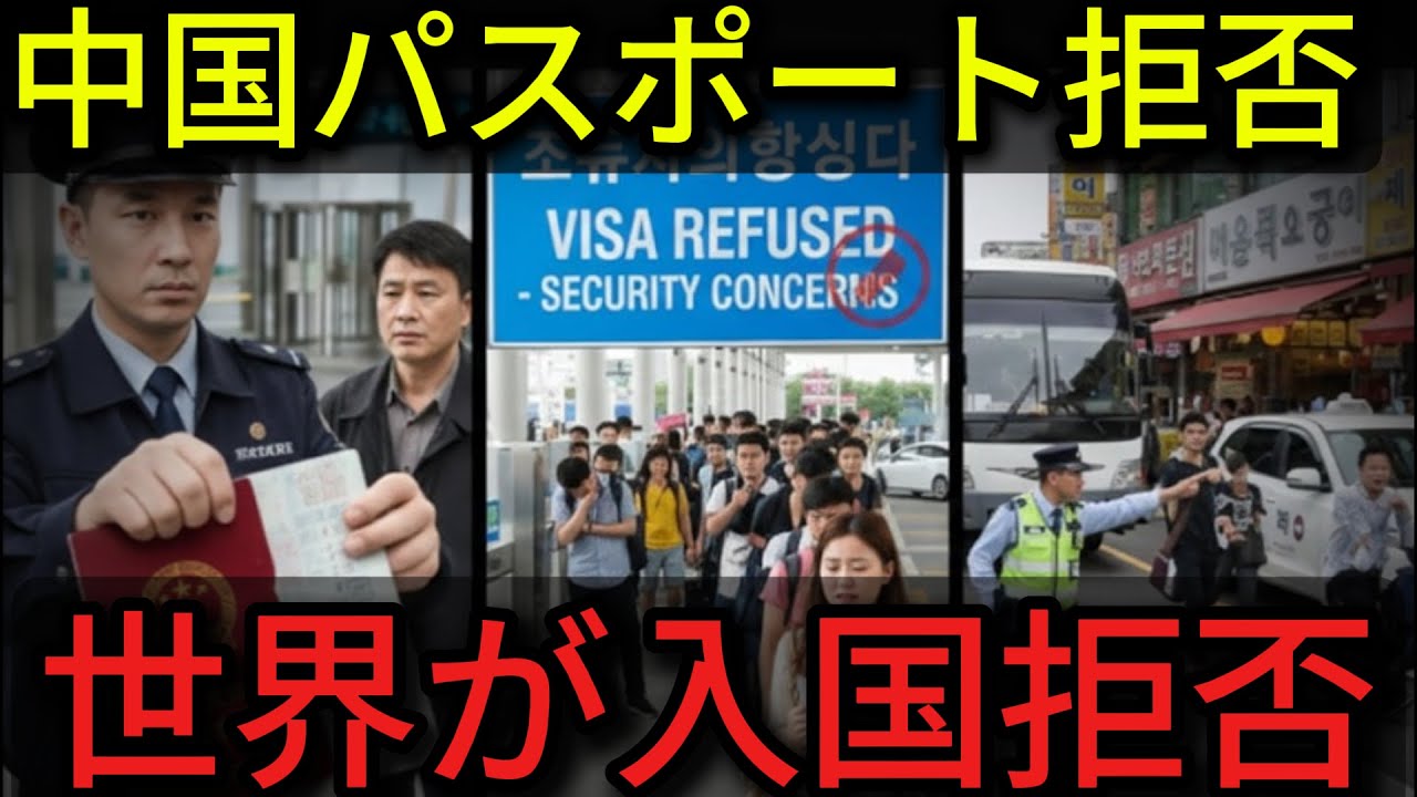 世界が中国人を拒否し始めた…各国で繰り広げられる「無言の追放」の真相【動揺する中国】