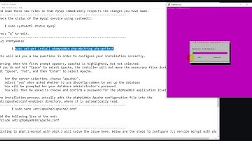 DigitalOcean Ubuntu 16.04 LAMP - PART 4/5 - mysql and phpmyadmin