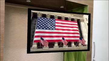 ARKit - Floating Television in Augmented reality