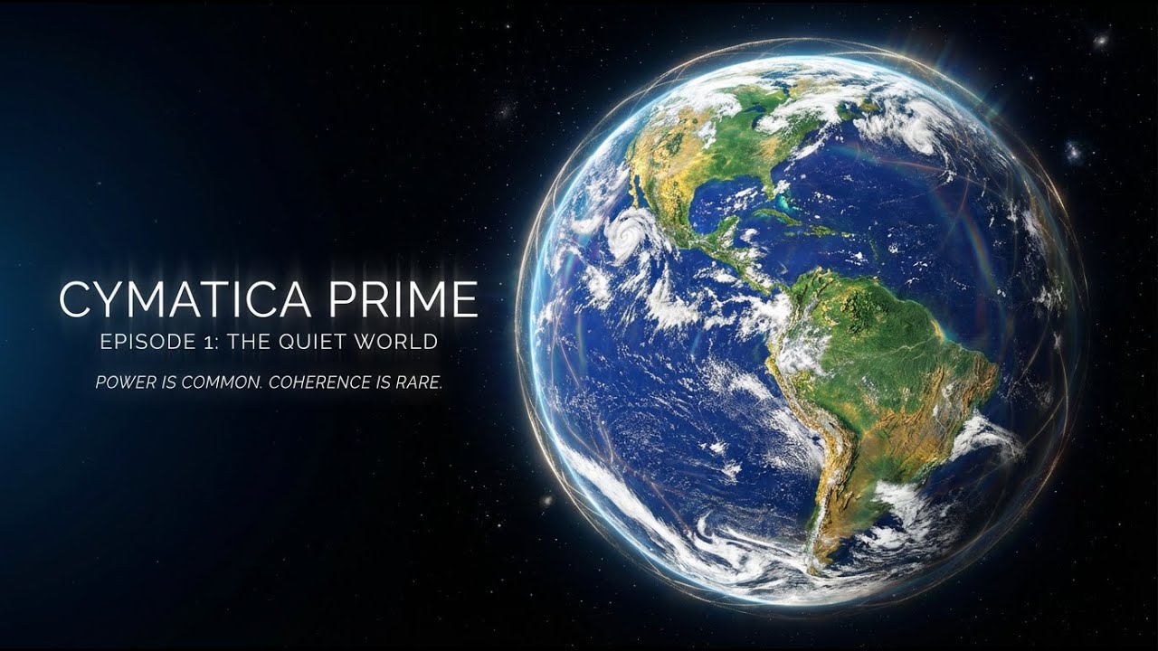 Earth Joins the Galactic Federation 🌍✨ | CYMATICA PRIME (Far-Future Sci-Fi Series) E1