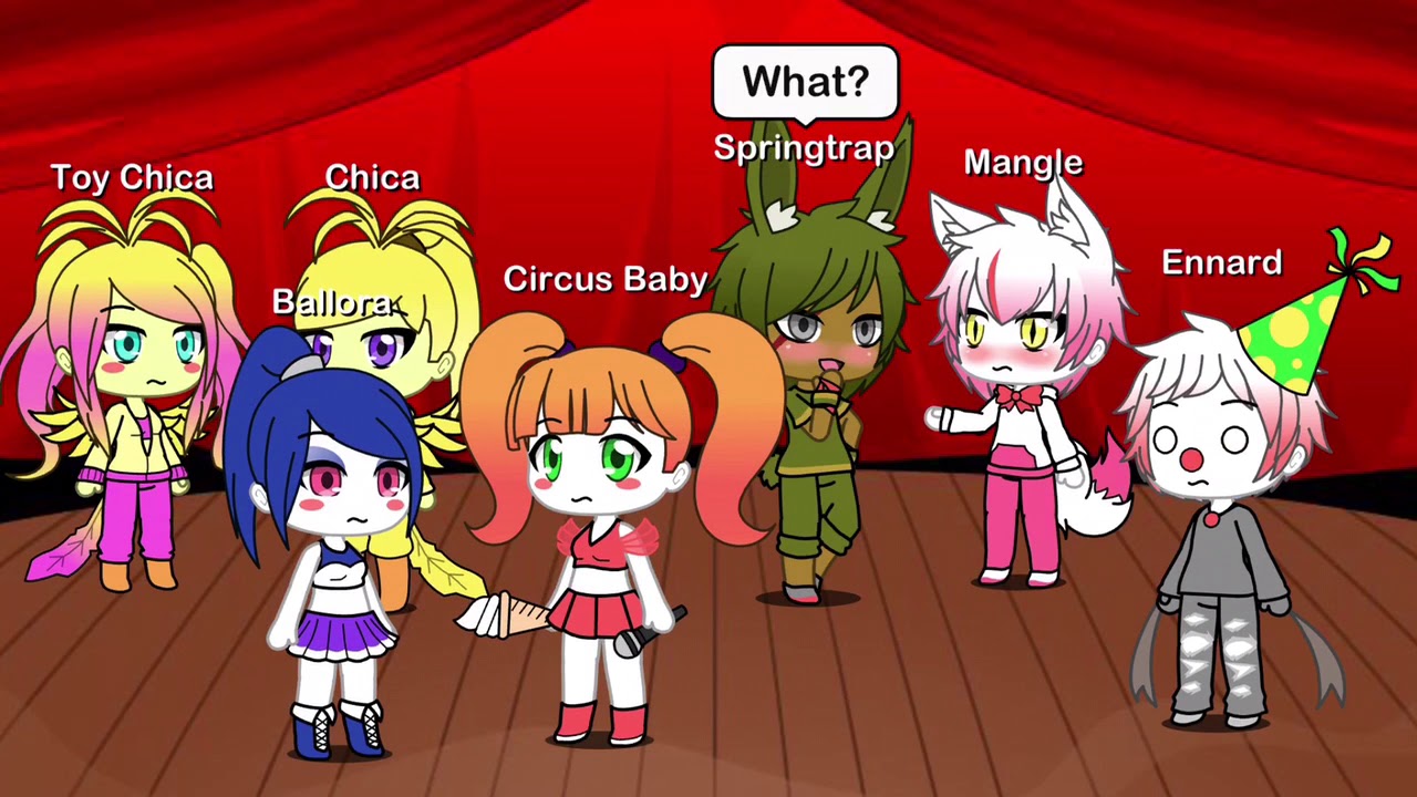 Фнаф гача лайф картинки