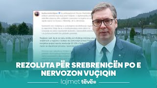 Rezoluta për Srebrenicën po e nervozon Vuçiqin