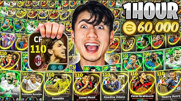 From 0 Epic to 11 Epic Players With in 1 Hour! On a Brand-New efootball 26 Mobile Account