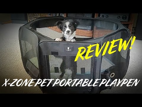 That Spade Girl Reviews: X-Zone Pet Portable Playpen