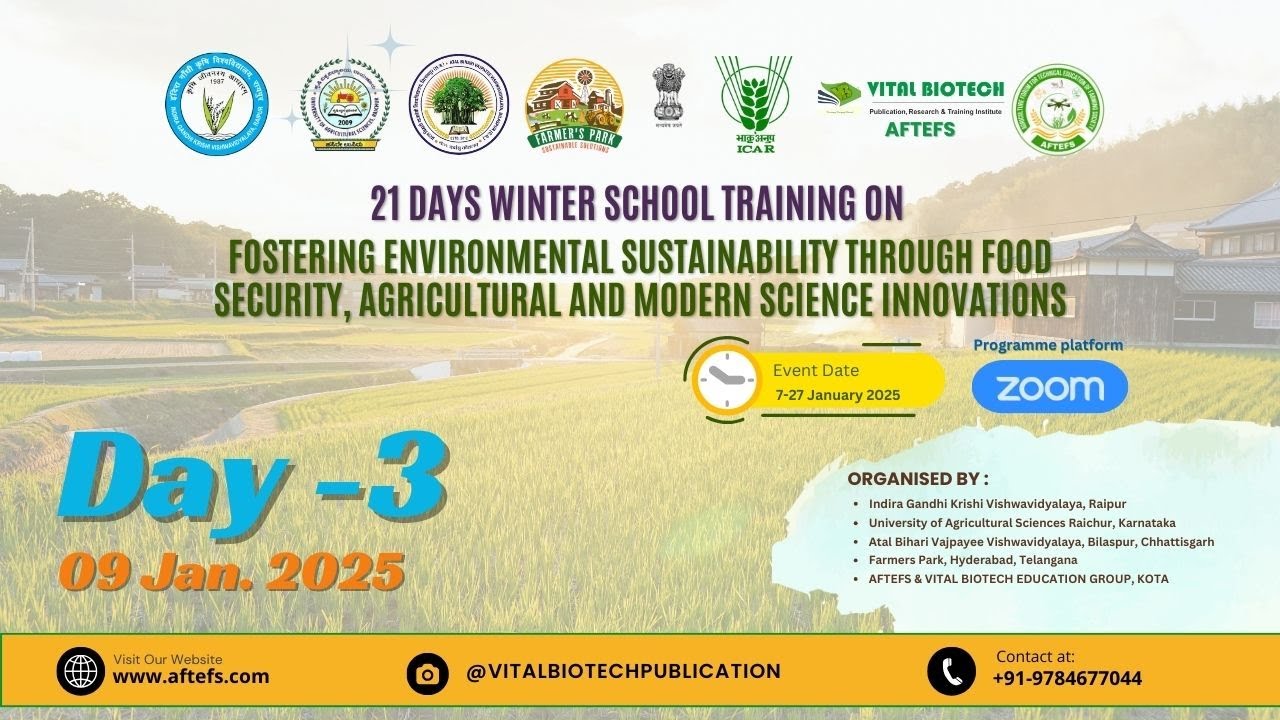Day 3 Winter School Training Program || 9 jan. 2025