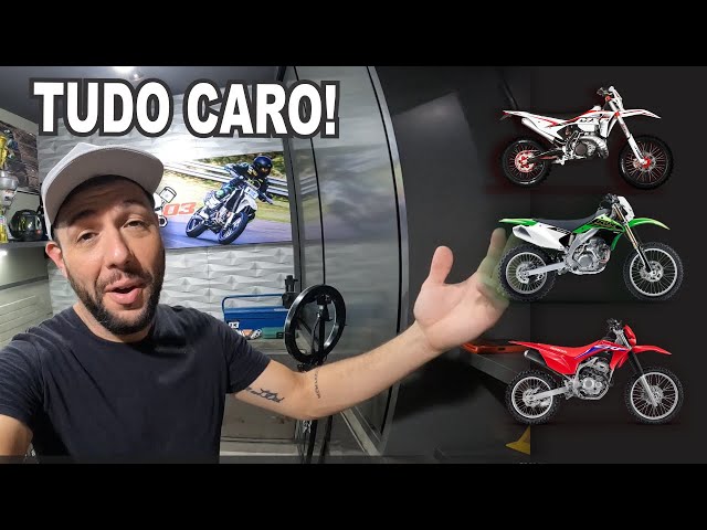 5 Motos de TRILHA para comprar HOJE com R$ 3000 