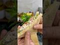 Quick & Healthy Veggie Sandwiches 🥪✨ | Light Snack Idea #shorts #summer #sandwich