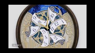 Seiko melodies in motion clock qxm614brh