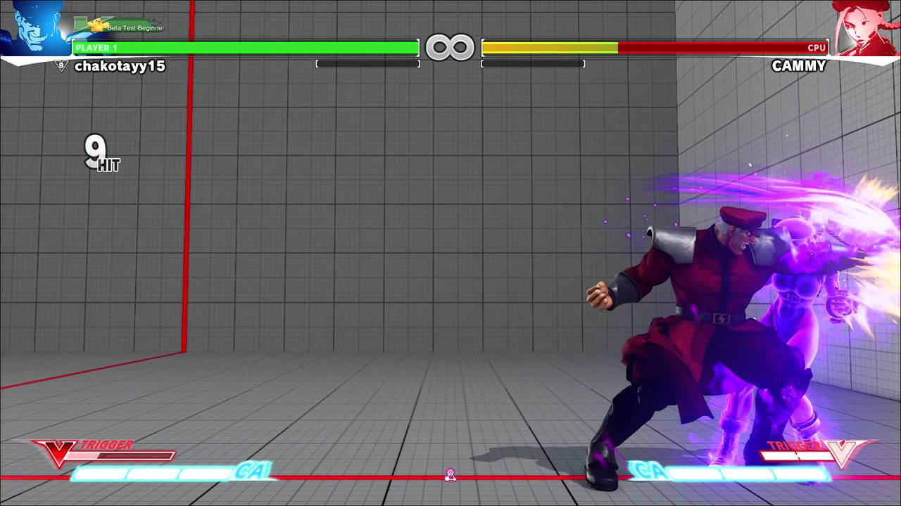 STREET FIGHTER V UM TYRANT BISON COMBO!