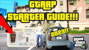 GTA 5 Roleplay Starter/Beginner Guide 2023! Play GTA5RP (How to Get Drivers License Tutorial) PT2