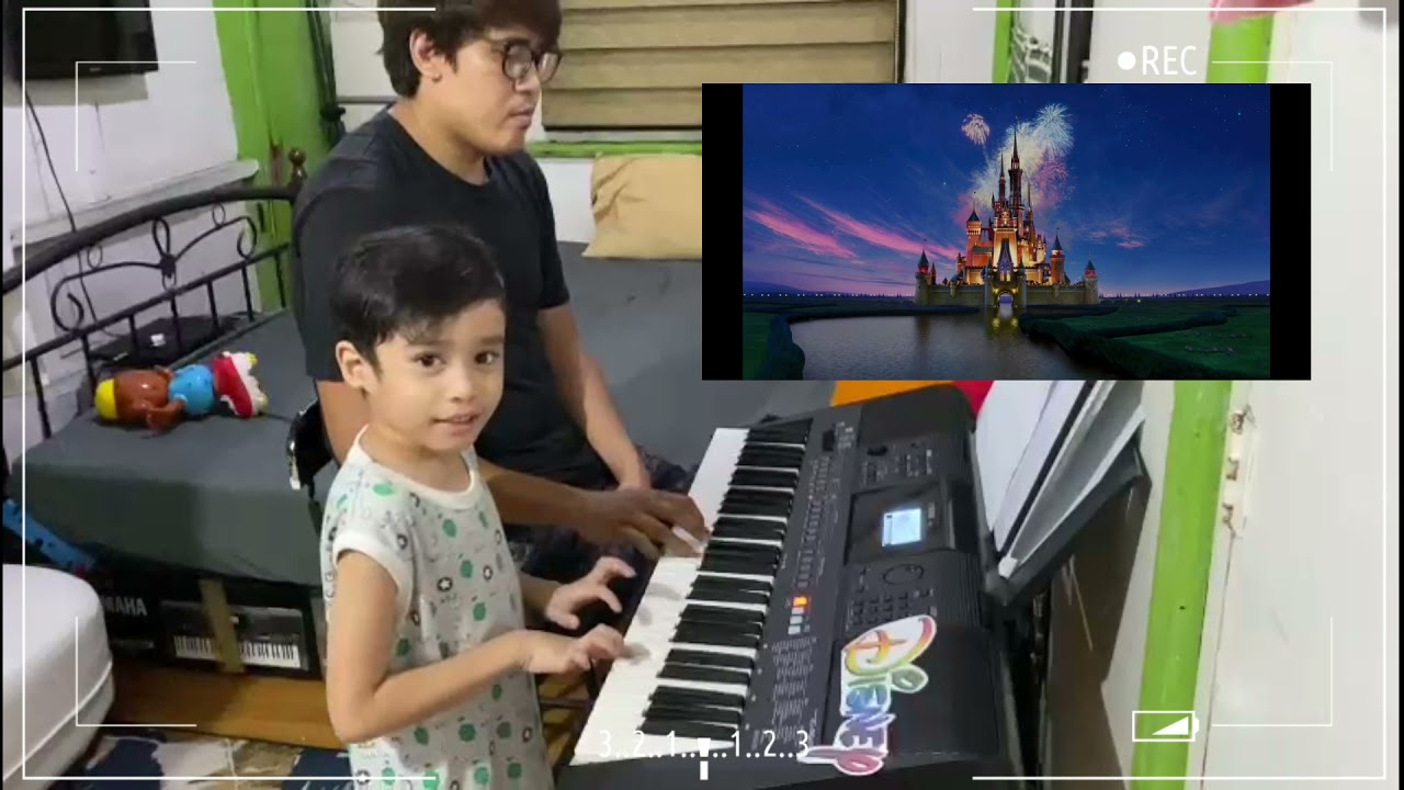 Disney Intro - Piano Cover | Lev and Dad Collab |