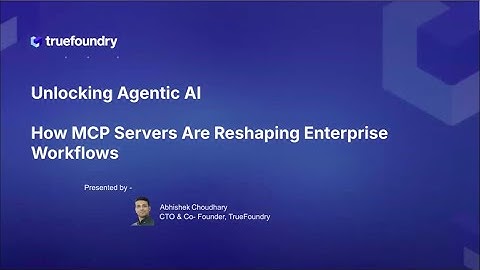 MCP Servers - Centralized & Security Driven Architecture; Examples from Enterprise Implementations