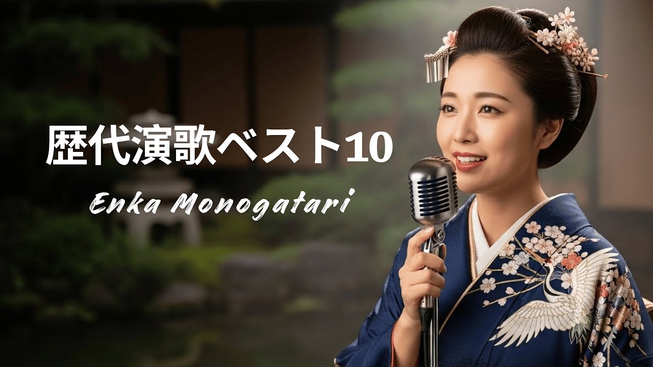 歴代演歌ベスト10 - 第1巻 - Enka Monogatari - YouTube