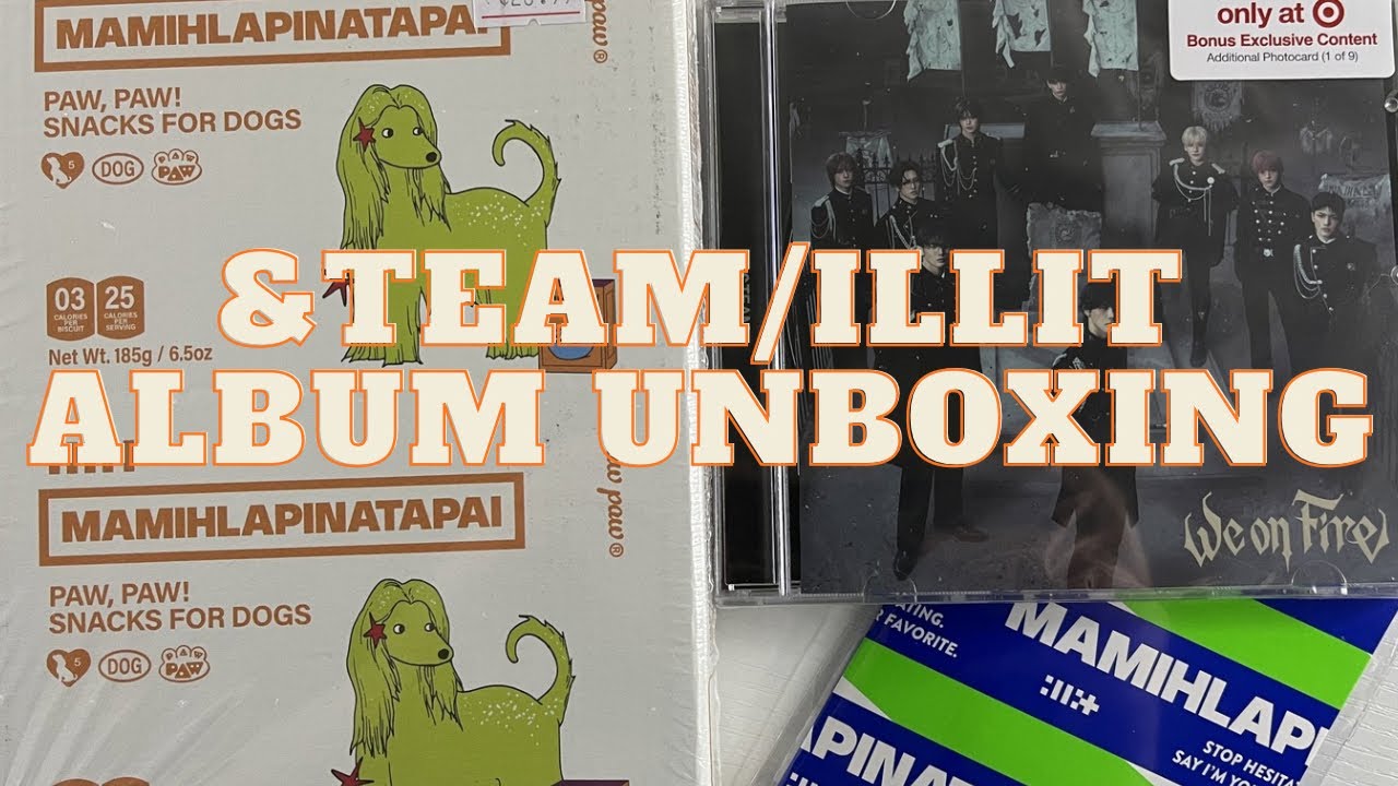&TEAM - We On Fire (Target ver.) & illit-Mamihlapinatapai (Paw Paw