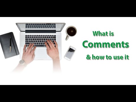 how to write comments and applications in c programming - YouTube