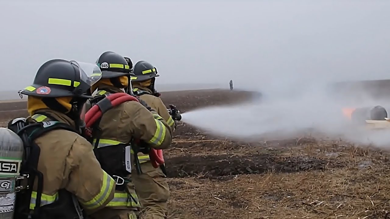 Plane crash emergency - Response exercise